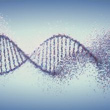 Genetic Syndrome and Genetic Disorder, 3D illustration of science concept.